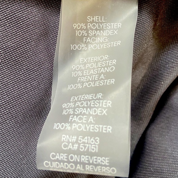 NWT Calvin Klein Balloon Sleeves Velvet Dress - Picture 14 of 14